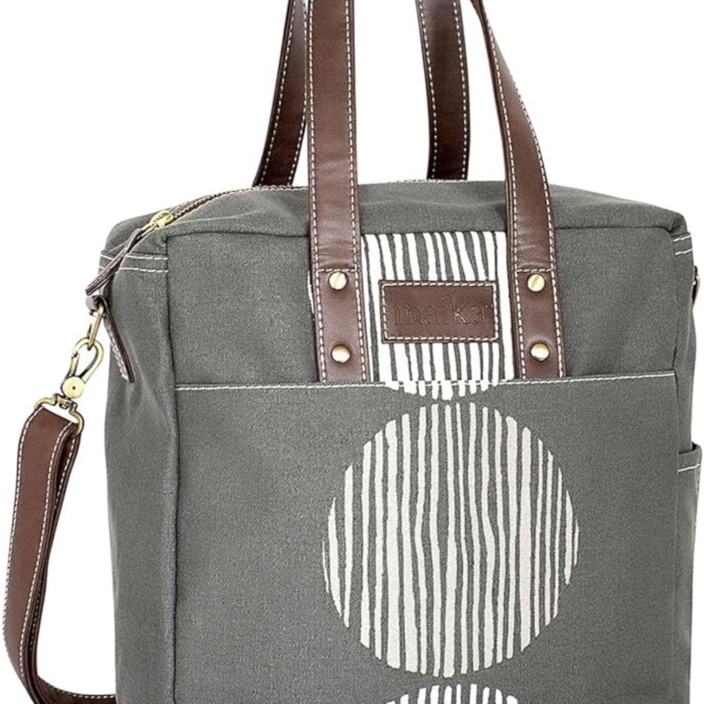 MAIKA Recycled Canvas Commuter Tote Bag
